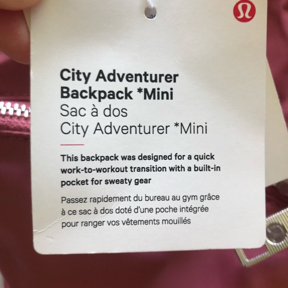 Lululemon City Adventurer Backpack Mini *10L - Picture 8 of 12